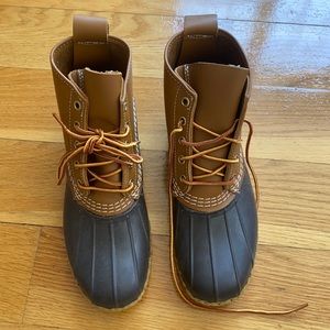 NEW L.L. Bean 6” Bean Boots, 8 narrow